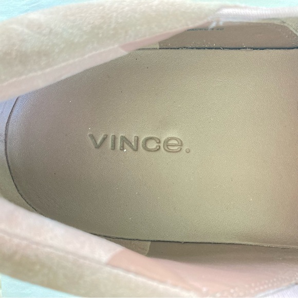 Vince Warren Suede Platform Slip-On Sneakers Dusty Pink Mauve (Size US 10 EU 40) - Picture 11 of 14